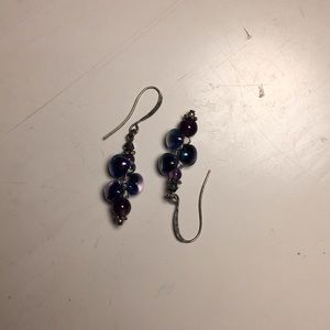 Bubble glass earrings